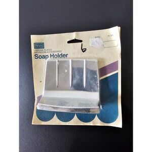 Sears Soap Dish Chrome Wall Mount MY39118 Vintage MCM